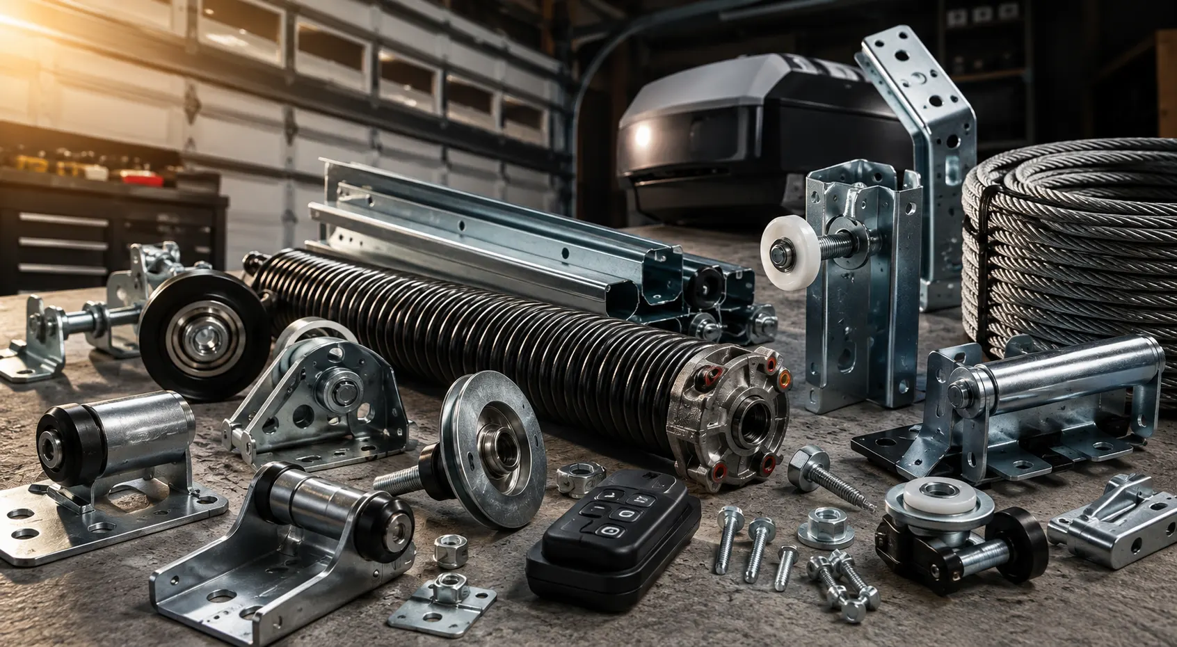 Different Garage Door Parts Repair