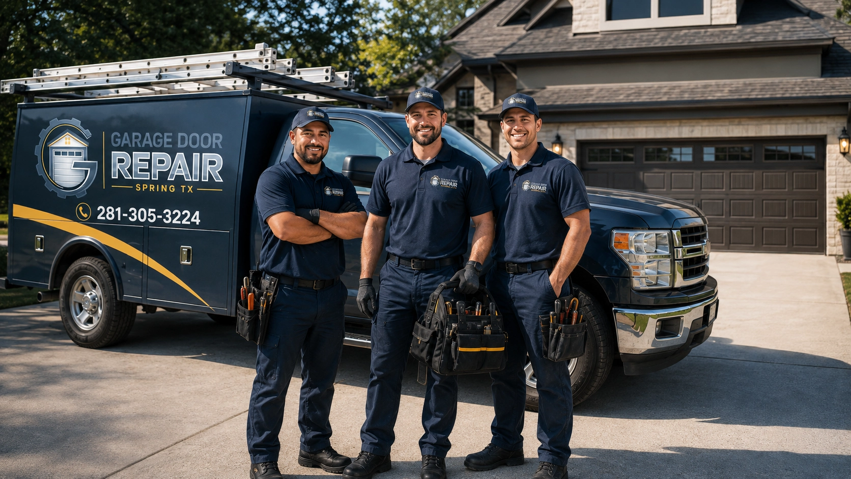 Garage Door Repair Service Areas in Spring Texas