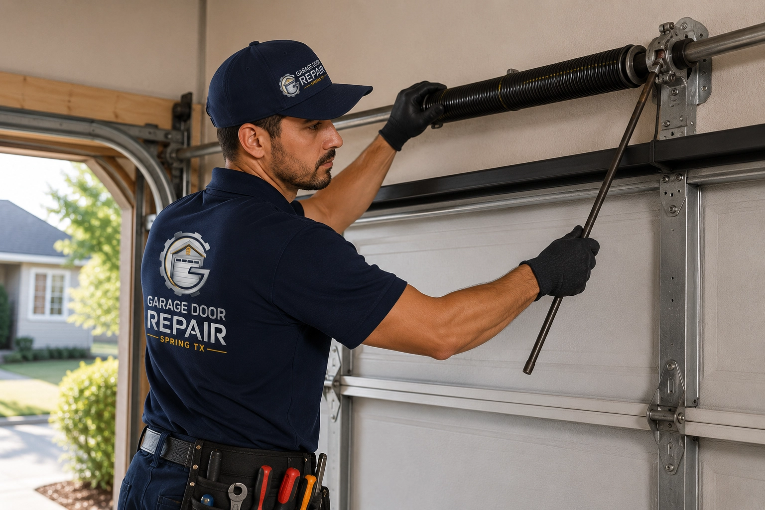Expert Garage Door Spring Repair in Spring TX